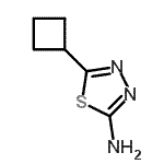 CAS#: 56882-73-6， 5-Cyclobutyl-1,3,4-Thiadiazol-2-Amine