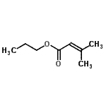 CAS#: 56922-71-5， Propyl 3-Methyl-2-Butenoate
