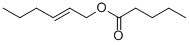 structure of CAS# 56922-74-8, trans-2-Hexenyl Valerate;Pentanoic Acid [(E)-Hex-2-Enyl] Ester;Valeric Acid [(E)-Hex-2-Enyl] Ester;(E)-Hex-2-Enyl Valerate