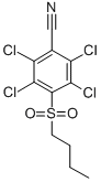 CAS#: 56957-82-5， 4-Butylsulfonyl-2,3,5,6-Tetrachlorobenzonitrile