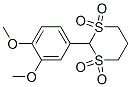 CAS#: 57009-86-6， 2-(3,4-Dimethoxyphenyl)-1,3-Dithiane 1,1,3,3-Tetraoxide