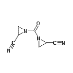 CAS#: 57011-84-4， 1,1'-Carbonyldi(2-Aziridinecarbonitrile)