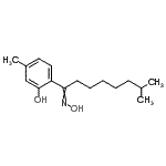 CAS#: 57077-34-6， 2-(N-Hydroxy-7-methyloctanimidoyl)-5-methylphenol