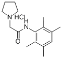 CAS#: 57115-99-8， N-(2,3,5,6-Tetramethylphenyl)-1-Pyrrolidineacetamide Monohydrochloride