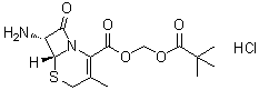 CAS#: 57184-01-7， (Pivaloyloxy)Methyl (6R-trans)-7-Amino-3-Methyl-8-Oxo-5-Thia-1-Azabicyclo[4.2.0]Oct-2-Ene-2-Carboxylate Monohydrochloride