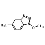 CAS#: 57223-12-8， 1-Methoxy-5-Methyl-1H-Benzotriazole