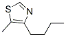 CAS#: 57246-60-3， 4-Butyl-5-Methylthiazole