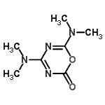 CAS 登录号：57248-71-2， 4,6-二(二甲基氨基)-2H-1,3,5-恶二嗪-2-酮