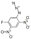 CAS 登录号：57258-58-9， 2,4-二硝基-5-氟苯基叠氮化物