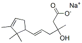 CAS#: 57272-29-4， 3-Hydroxy-3-Methyl-6-(2,2,3-Trimethyl-3-Cyclopenten-1-Yl)-5-Hexenoic Acid Sodium Salt