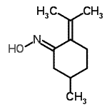 CAS#: 57291-09-5， (1E)-N-Hydroxy-2-Isopropylidene-5-Methylcyclohexanimine