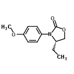 CAS#: 572923-07-0， (4S)-4-Ethyl-3-(4-Methoxyphenyl)-1,3-Oxazolidin-2-One