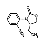 CAS#: 572923-15-0， 2-[(4S)-4-Ethyl-2-Oxo-1,3-Oxazolidin-3-Yl]Benzonitrile