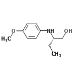 CAS#: 572923-28-5， (2S)-2-[(4-Methoxyphenyl)Amino]-1-Butanol