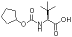 CAS#: 572924-00-6， (S)-2-Cyclopentyloxycarbonylamino-3,3-Dimethyl-Butyric Acid