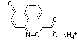 CAS#: 573-01-3， Ammonium 1,4-Dihydro-3-Methyl-4-Oxo-1-Naphthylideneaminooxyacetate