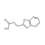CAS#: 57329-40-5， (2E)-3-(1-Benzofuran-2-Yl)Acrylic Acid