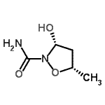 CAS#: 57336-92-2， (3R,5S)-3-Hydroxy-5-Methyl-1,2-Oxazolidine-2-Carboxamide