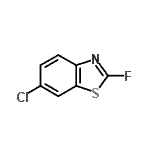 CAS#: 57356-69-1， 6-Chloro-2-Fluoro-1,3-Benzothiazole
