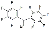 structure of CAS# 5736-49-2, 1,1'-(Bromomethylene)Bis[2,3,4,5,6-Pentafluorobenzene];1-[Bromo-(2,3,4,5,6-Pentafluorophenyl)Methyl]-2,3,4,5,6-Pentafluoro-Benzene;1,1'-(Bromomethylene)Bis(2,3,4,5,6-Pentafluorobenzene);Brn 2067250