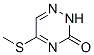 structure of CAS# 57360-30-2, 5-(Methylthio)-1,2,4-Triazin-3(2H)-One;1,2,4-Triazin-3(2H)-One,5-(Methylthio)-(9CI);1,2,4-Triazin-3(2H)-One, 5-(Methylthio)-