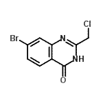 CAS#: 573681-17-1， 7-Bromo-2-(Chloromethyl)-4(1H)-Quinazolinone