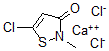 CAS#: 57373-19-0， 3(2H)-Chloro-2-Methyl-3(2H)-Isothiazolone, Calcium Chloride Complex