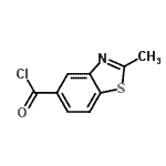 CAS#: 573983-14-9， 2-Methyl-1,3-Benzothiazole-5-Carbonyl Chloride