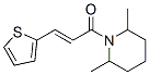 CAS#: 573993-62-1， 2,6-Dimethyl-1-[1-Oxo-3-(2-Thienyl)-2-Propenyl]-Piperidine