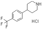 CAS#: 574008-73-4， 4-(4-(Trifluoromethyl)Phenyl)Piperidine Hydrochloride