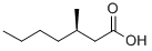 CAS#: 57403-74-4， (3R)-3-Methyl-Heptanoic Acid