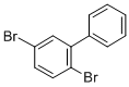 structure of CAS# 57422-77-2, 2,5-Dibromobiphenyl;1,4-Dibromo-2-Phenyl-Benzene;2,5-Dibromobiphenyl;Inchi=1/C12h8br2/C13-10-6-7-12(14)11(8-10)9-4-2-1-3-5-9/H1-8