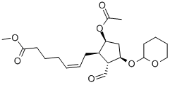 CAS#: 57429-55-7， (Z)-7-[(1R,2R,3R,5S)-5-Acetoxy-2-Formyl-3-(Tetrahydro-Pyran-2-Yloxy)-Cyclopentyl]-Hept-5-Enoic Acid Methyl Ester