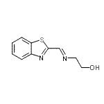 CAS#: 57438-12-7， 2-[(E)-(1,3-Benzothiazol-2-Ylmethylene)Amino]Ethanol