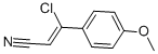 CAS#: 57466-68-9， 3-Chloro-3-(4-Methoxyphenyl)Acrylonitrile
