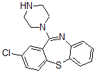 CAS#: 5747-63-7, 4-(2-Chlorodibenzo(bf)(1,4)Thiazepin-11-Yl)Piperazine
