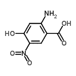 CAS#: 574738-65-1， 2-Amino-4-Hydroxy-5-Nitrobenzoic Acid