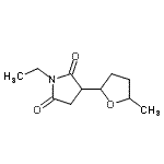 CAS#: 575114-75-9， 1-Ethyl-3-(5-Methyltetrahydro-2-Furanyl)-2,5-Pyrrolidinedione
