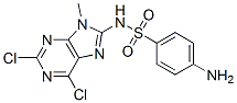 CAS#: 5752-04-5, 4-Amino-N-(2,6-Dichloro-9-Methyl-9H-Purin-8-Yl)Benzenesulfonamide