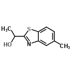 CAS#: 57527-88-5， 1-(5-Methyl-1,3-Benzothiazol-2-Yl)Ethanol