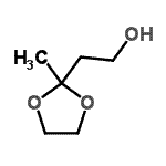 CAS#: 5754-32-5， 2-(2-Methyl-1,3-Dioxolan-2-Yl)Ethanol