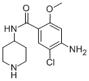 CAS#: 57645-49-5， 4-Amino-5-Chloro-2-Methoxy-N-Piperidin-4-Yl-Benzamide