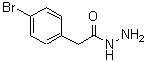 structure of CAS# 57676-50-3, 2-(4-Bromophenyl)Acetohydrazide;2-(4-Bromophenyl)acetohydrazide;2-15-00-00164 (Beilstein Handbook Reference);BRN 3129728