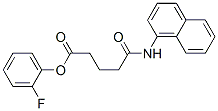 CAS 登录号:5768-71-8, (2-氟苯基)4-(萘-1-基氨基甲酰)丁酸酯