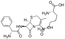 CAS#: 57683-74-6， (6S,7S)-7-[(2-Amino-2-Phenylacetyl)Amino]-3-Methyl-8-Oxo-5-Thia-1-Azabicyclo[4.2.0]Oct-2-Ene-2-Carboxylic Acid, (2S)-2,6-Diaminohexanoic Acid