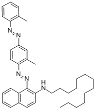 CAS#: 57712-94-4， 1-[[2-Methyl-4-[(2-Methylphenyl)Azo]Phenyl]Azo]-N-Tridecylnaphthalen-2-Amine