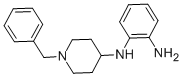 structure of CAS# 57718-47-5, N1-(1-Benzyl-4-Piperidyl)Benzene-1,2-Diamine;N-[1-(Phenylmethyl)-4-Piperidyl]Benzene-1,2-Diamine;N-[1-(Phenylmethyl)-4-Piperidinyl]Benzene-1,2-Diamine;(2-Aminophenyl)-[1-(Benzyl)-4-Piperidyl]Amine