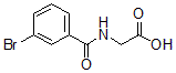 CAS#: 57728-60-6， N-(3-Bromobenzoyl)-Glycine