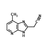 CAS#: 577777-13-0， (7-Methyl-1H-Imidazo[4,5-b]Pyridin-2-Yl)Acetonitrile