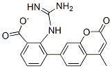 CAS#: 57817-70-6， 4-Methylumbelliferyl guanidinobenzoate